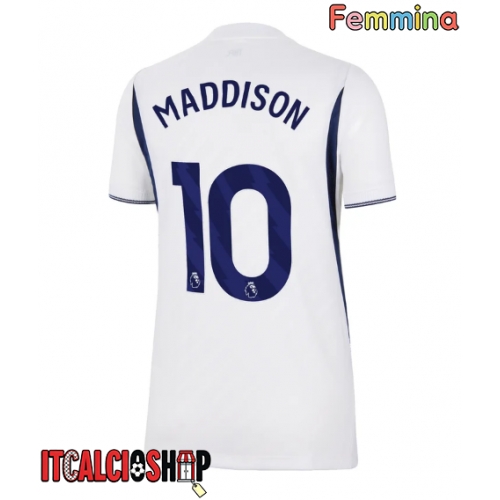 Tottenham Hotspur James Maddison #10 Prima Maglia Femmina 2026-27 Manica Corta